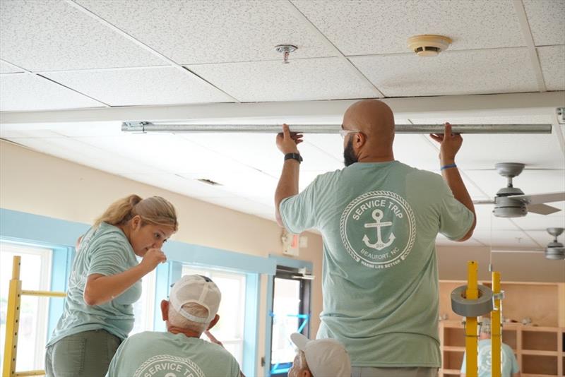 Correct Craft volunteers transform hope mission in Morehead City, NC - photo © Correct Craft