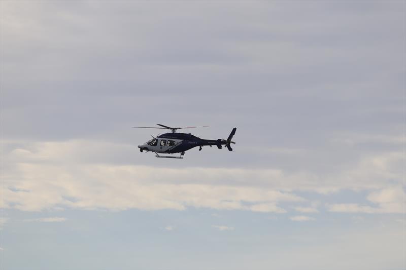 MRNSW Coffs Harbour Sarex PolAir assists the search - photo © Marine Rescue NSW