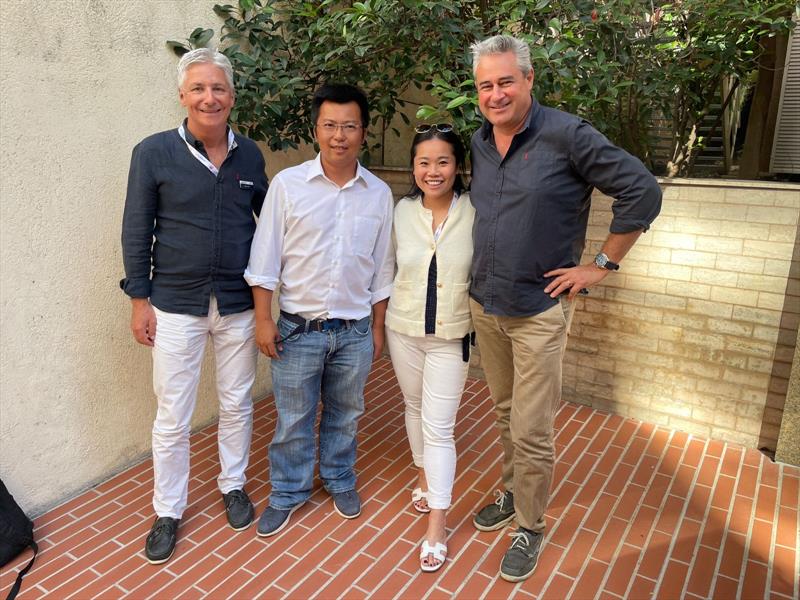 Tony Liddy, Bryan Tse, Karen Chau and Duncan Curnow - photo © Quality Marine Clothing