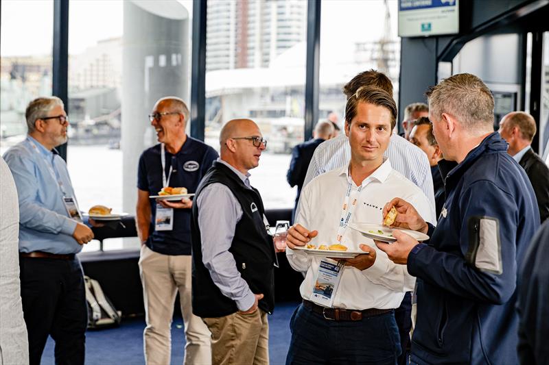 Conference networking opportunities - Inaugural Australian Commercial Marine Conference - photo © Salty Dingo