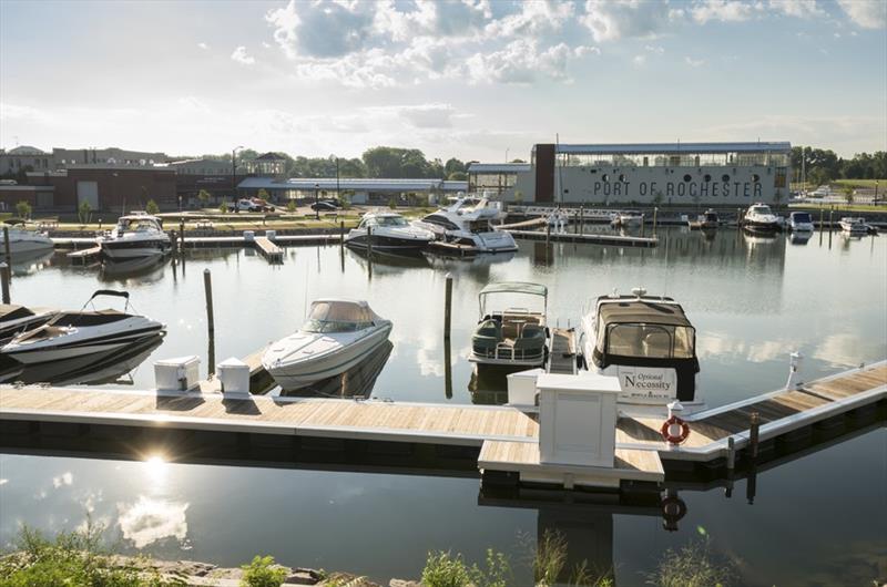 This deep-draft harbor in New York now offers 64 slips for visiting boaters after receiving a 2020 Boating Infrastructure Grant - photo © BoatUS