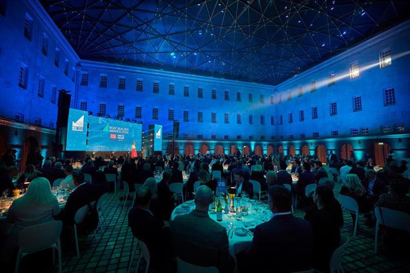 The Boat Builder Awards for Business Achievement is jointly organised by IBI and METSTRADE and is held in Amsterdam Maritime Museum's starlit covered courtyard - photo © Riviera Australia
