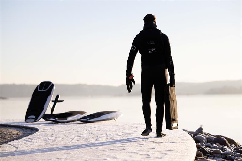 The Awake Flex Battery means one battery powers both efoils & jetboards - photo © Carbon Yachts