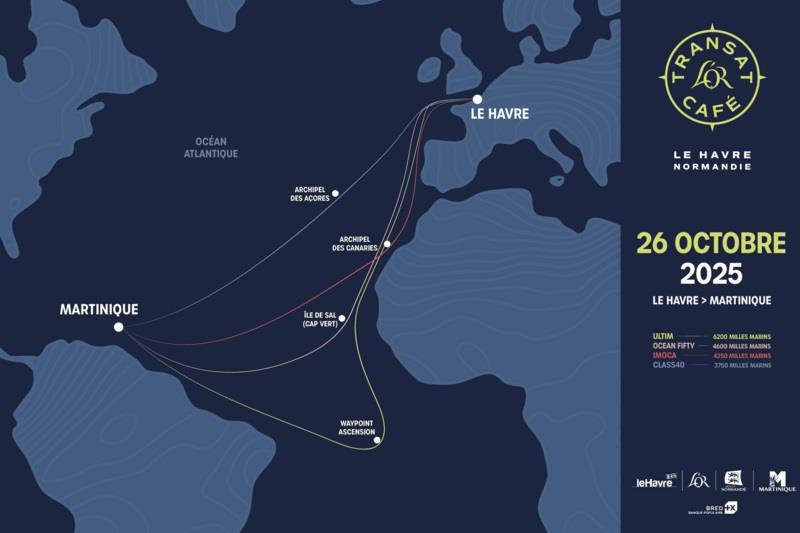 Transat Café L'OR routes - photo © Transat Café L'OR