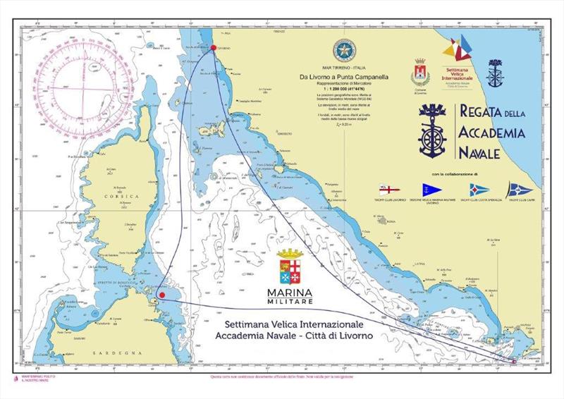 RAN 630 Course - photo © Regata dell'Accademia Navale