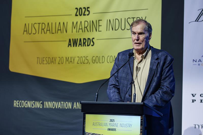 Steve Fisher - Industry Champion - 2025 Australian Marine Industry Awards - photo © Rivergate Marina & Shipyard