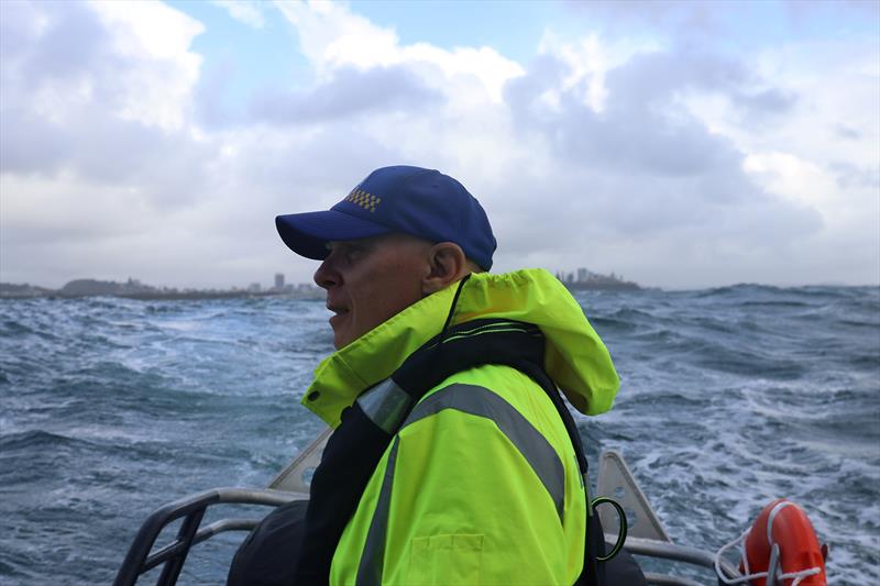 Marine Rescue NSW crews searched in challenging offshore conditions - photo © Marine Rescue NSW
