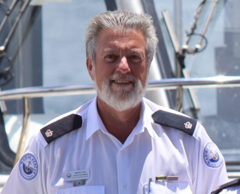 Marine Rescue NSW Inspector Steve Raymond ESM - photo © Marine Rescue NSW