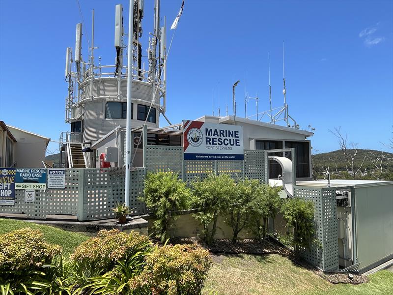 The Marine Rescue Port Stephens radio base is located at Nelson Head - photo © Marine Rescue NSW