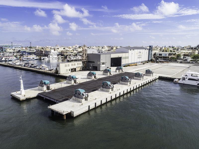 Horizon Premier Shipyard Shiplift system - photo © Horizon Yachts