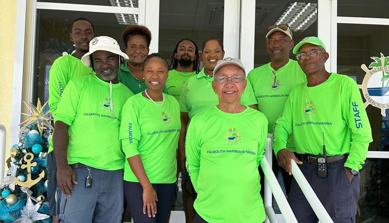 Meet the management, marina & administration team at the Falmouth Harbour Marina booth - photo © Antigua and Barbuda Marine Association