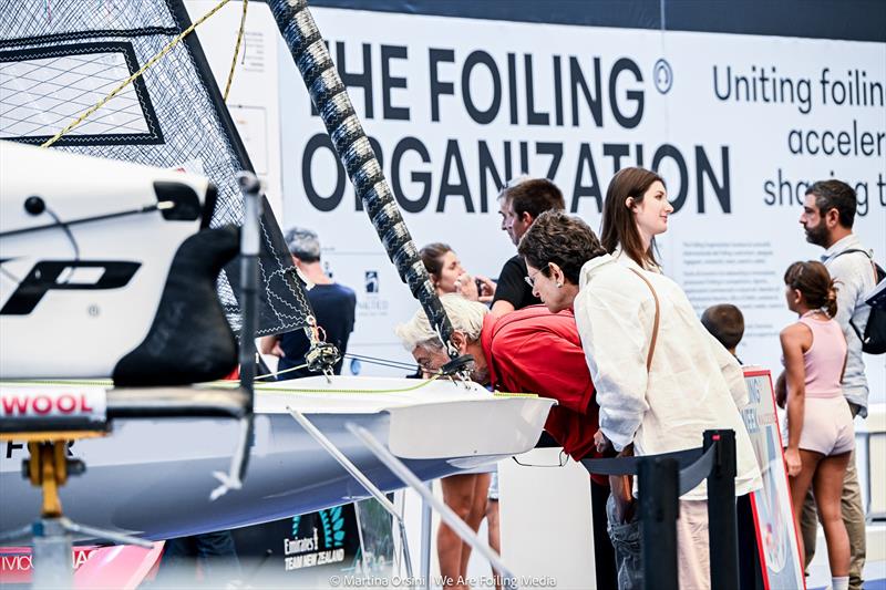 The Foiling Organization at Genoa International Boat Show 2025 - photo © Martina Orsini - We Are Foiling Media
