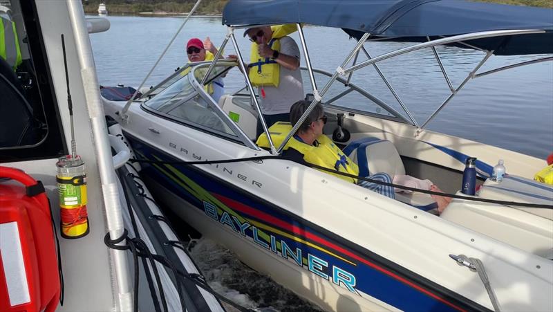 Lemon Tree 30 returns a group of boaters to shore - photo © Marine Rescue NSW