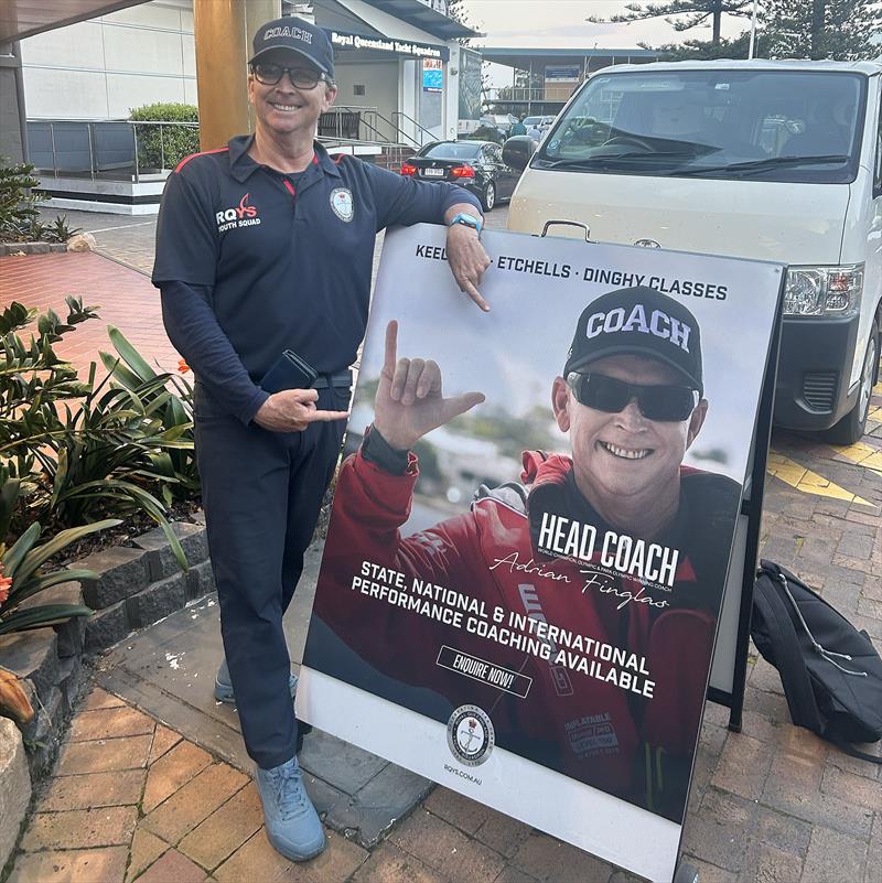 Have you seen this man? Coach for hire.. - photo © Adrian Finglas