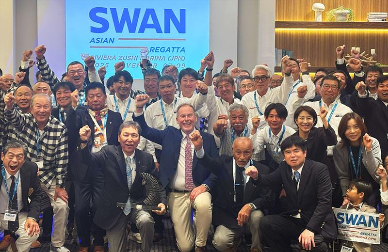 First Asian Swan Regatta held in Japan, November 2025 - photo © Sanlorenzo Yachts
