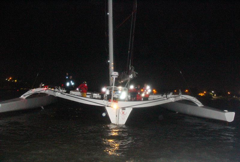 Arriving in Gladstone - 55th Brisbane to Gladstone Multihull Yacht Race 2019 - photo © Chris Dewar