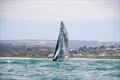 The swell made hulls disappear, a new experience for Youth Champion Jaime Zizman - 49th Mosquito Catamaran Australian Championships at Victor Harbor Yacht Club © Victor Harbor YC