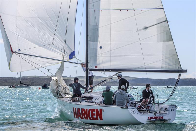 Harry Thurston Akaroa Sailing Club - Theland NZ Open National Keelboat Championship  photo copyright Andrew Delves taken at Royal New Zealand Yacht Squadron and featuring the MRX class