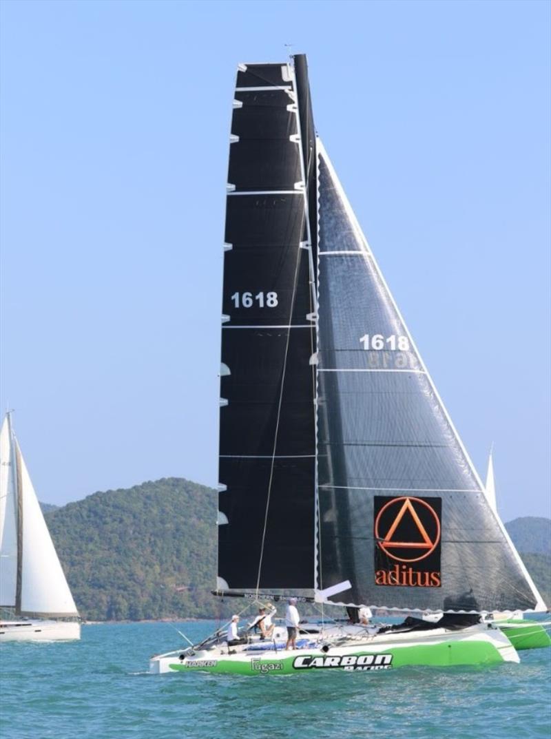 Fugazi with Colligo DuxTM Standing Rigging at Multihull Solutions Phuket Regatta photo copyright Colligo Marine taken at Phuket Yacht Club and featuring the  class