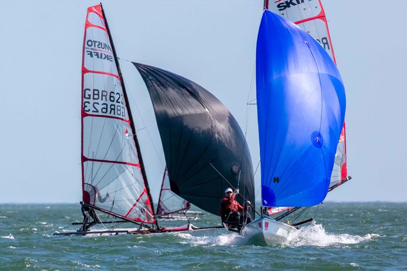 Musto Skiff Open at Stokes Bay - photo © Tim Olin / www.olinphoto.co.uk