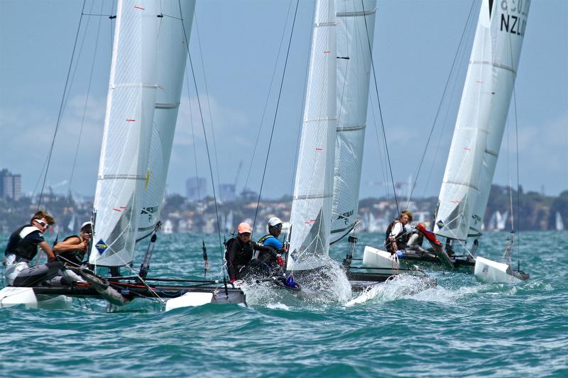 Oceanbridge NZL Sailing Regatta, Day 3, February 5, 2018, Murrays Bay SC - photo © Richard Gladwell