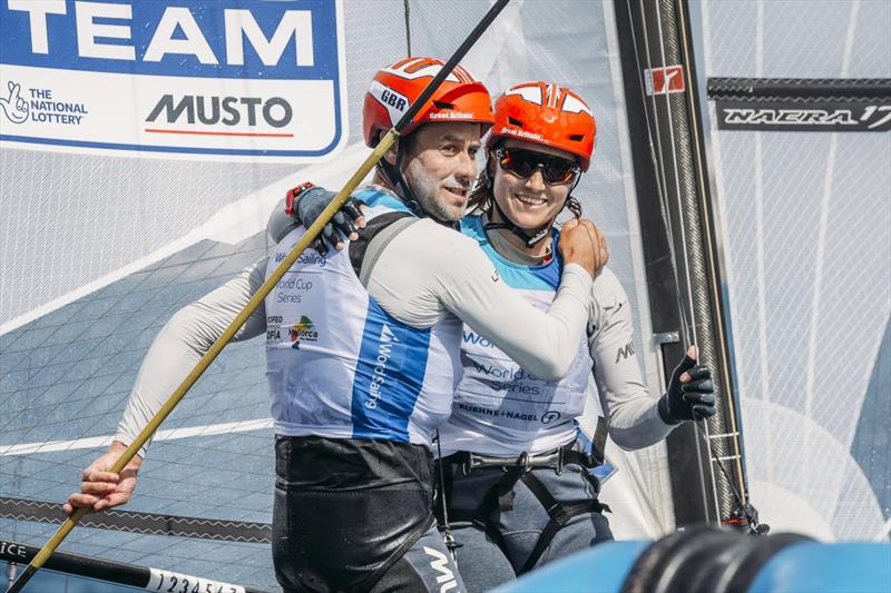 Nacra 17 bronze for John Gimson and Anna Burnet at the 53rd Trofeo Princesa Sofía Mallorca by Iberostar - photo © Sailing Energy / Trofeo Princesa Sofía