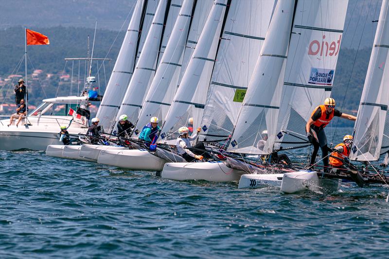 2024 49er, FX & Nacra 17 Junior World Championships photo copyright The International 49er Class taken at  and featuring the Nacra 17 class