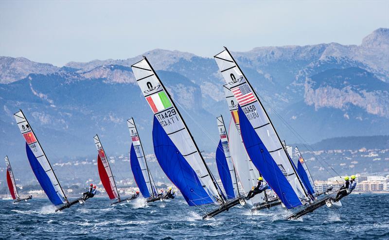 The Nacra 17 fleet will comprise 33 boats of 16 nationalities - photo © Sailing Energy / Trofeo Princesa Sofía Mallorca