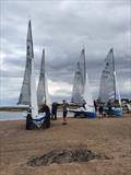 National 12s at North West Norfolk Week 2022 - launching at Brancaster © Rosie Gore