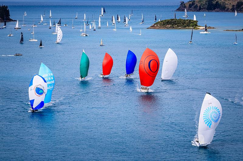 Never fails to impress - Hamilton Island Race Week photo copyright Salty Dingo taken at Hamilton Island Yacht Club and featuring the  class