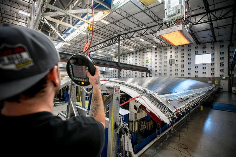 3Di manufacturing at the North Sails sail loft in Minden, Nevada photo copyright Amory Ross / North Sails taken at  and featuring the  class