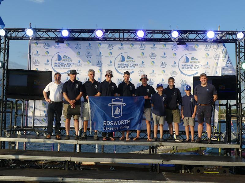 NSSA National Youth Regatta - Bosworth Lake team - photo © Fernhurst Books / Draycote Water Sailing Club