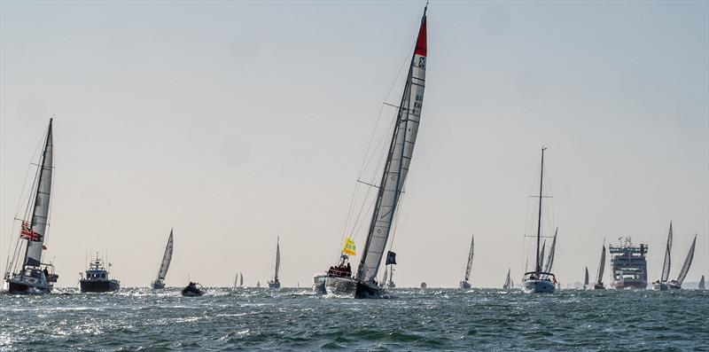 Maiden finishes the Ocean Globe Race photo copyright The Maiden Factor / Kaia Bint Savage taken at  and featuring the Ocean Globe Race class