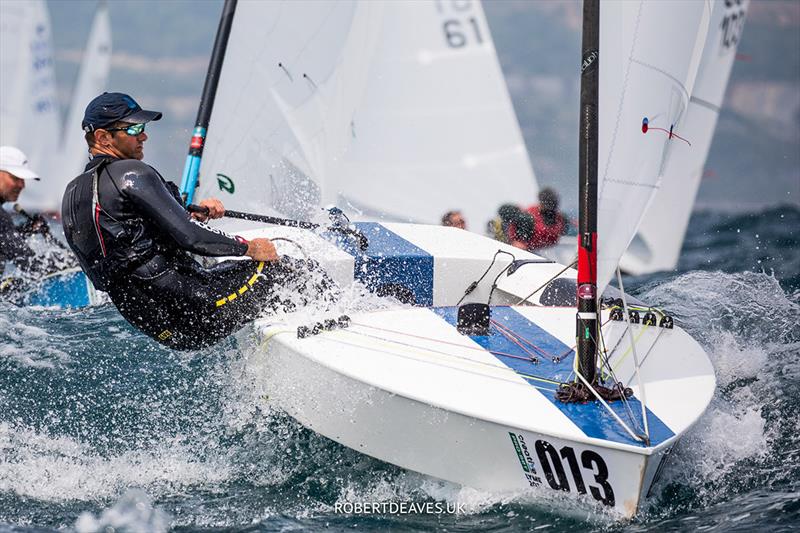 OK Dinghy World Championship, Lyme Regis, UK - photo © Robert Deaves