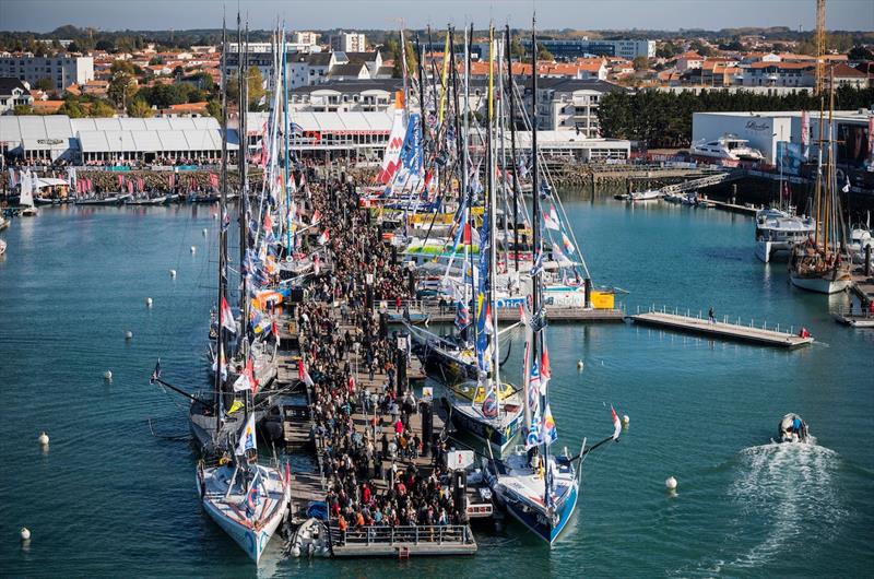 Huge crowds in Les Sables d'Olonne ahead of the Vendée Globe 2016/17  - photo © Vincent Curutchet / DPPI / Vendee Globe