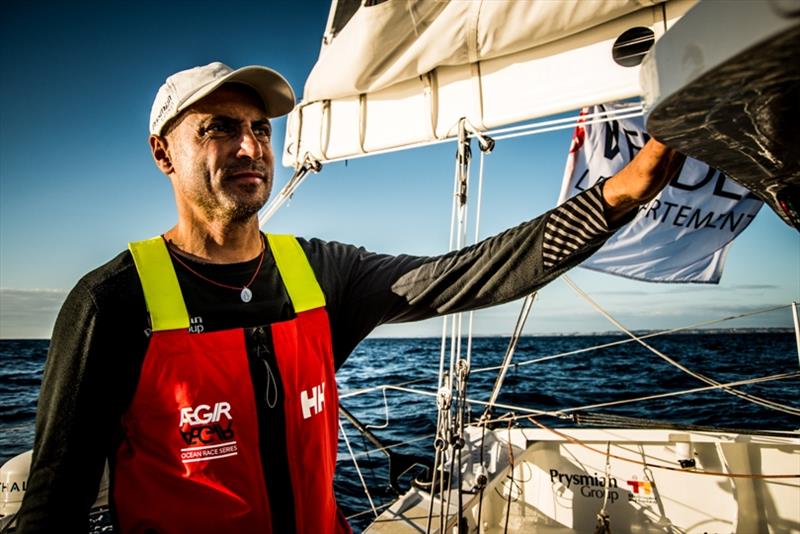 Giancarlo Pedote, skipper Prysmian Group - Vendée Globe photo copyright Martina Orsini taken at  and featuring the IMOCA class