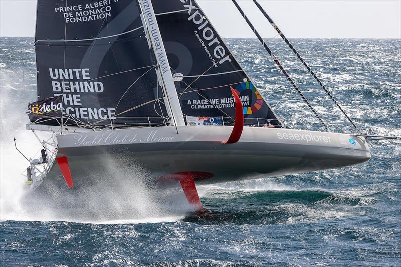 Boris Herrmann on Sea Explorer - Yacht Club de Monaco during the Vendée Globe photo copyright Jean-Marie Liot taken at  and featuring the IMOCA class