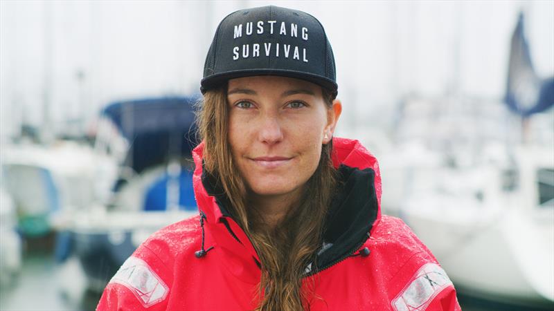 Emily Nagel has helped Mustang Surval design their new Women's Collection, which launches on March 17, 2021 photo copyright Mustang Survval/Ronan Gunn taken at Royal Bermuda Yacht Club and featuring the IMOCA class