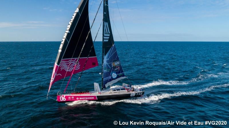 Vendée Globe photo copyright Lou Kevin Roquais / Air Vide et Eau taken at  and featuring the IMOCA class