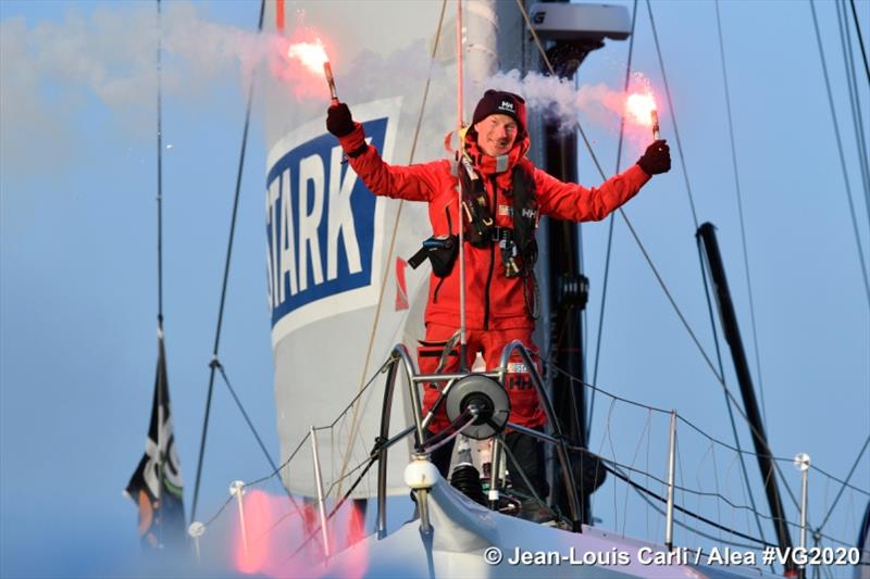 Ari Huusela - Vendée Globe photo copyright Jean-Louis Carli / Alea taken at  and featuring the IMOCA class