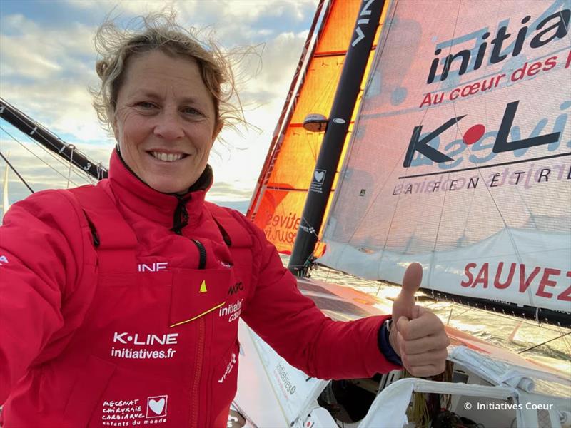 Samantha Davies on board Initiatives-coeur in the Transat Jacques Vabre - photo © Initiatives-coeur