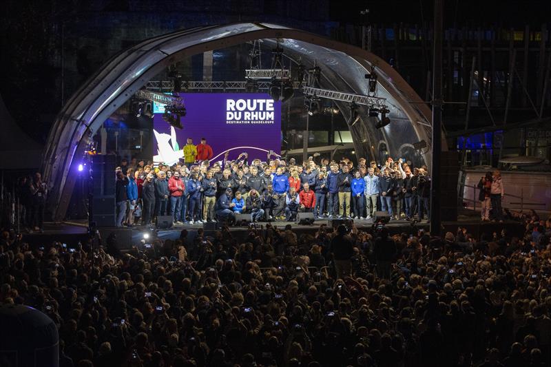 Route du Rhum-Destination Guadeloupe presentation photo copyright Alexis Courcoux / RDR22 taken at  and featuring the IMOCA class