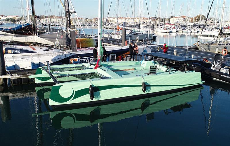 IY LBV35 at Innovation Yachts shipyard photo copyright Innovation Yachts taken at  and featuring the IMOCA class