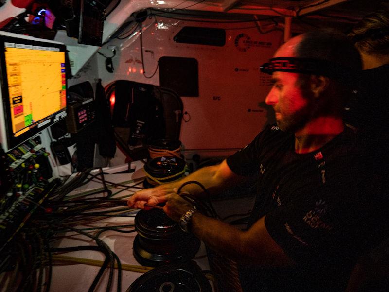 The Ocean Race 2022-23 - 26 June 2023, Leg 7, Day 11 onboard Team Malizia. Nicolas Lunven - photo © Antoine Auriol / Team Malizia / The Ocean Race