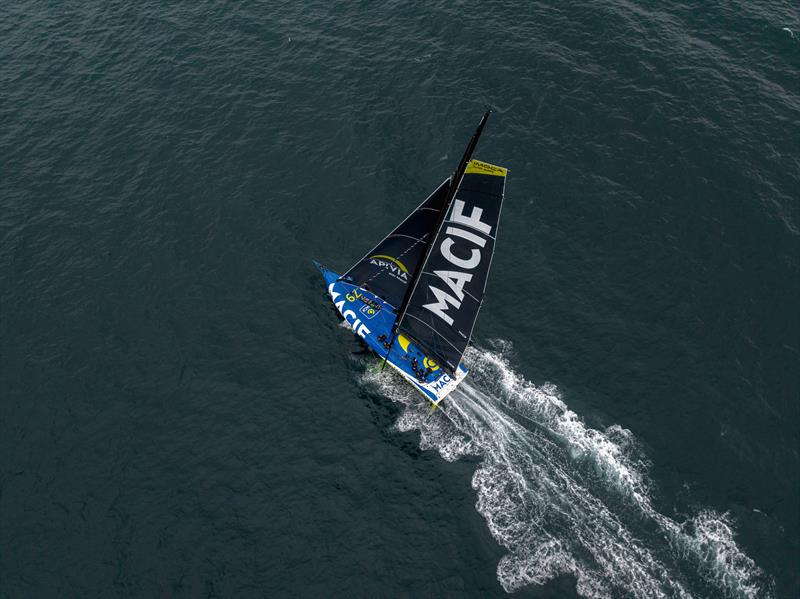 Charlie Dalin's IMOCA MACIF Santé Prévoyance - photo © Maxime Horlaville / disobey. / Macif