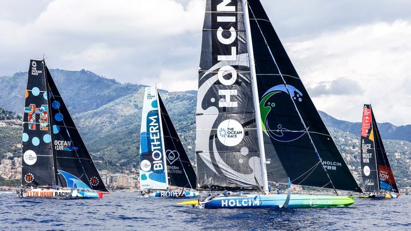 The Ocean Race 2022-23 - 1 July 2023. IMOCA In-Port Race in Genova photo copyright Sailing Energy / The Ocean Race taken at  and featuring the IMOCA class
