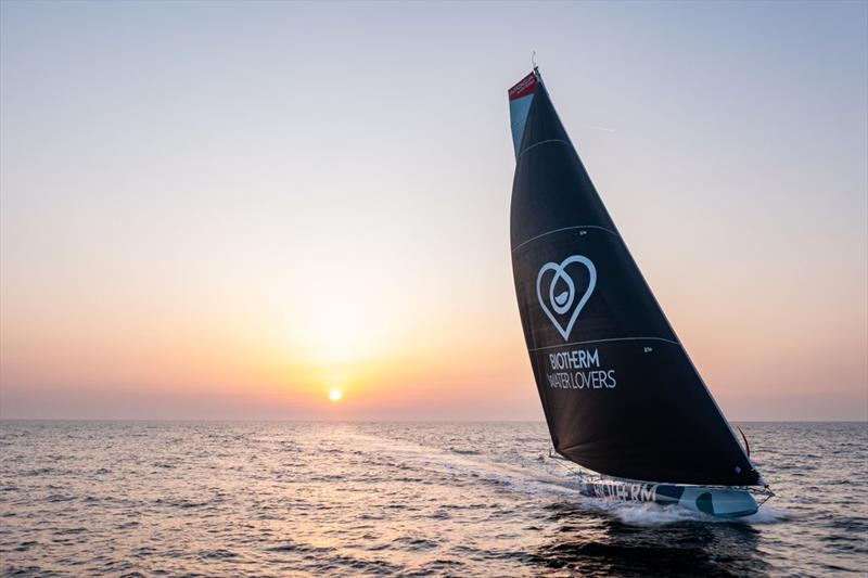 Biotherm has arrived in Kiel ahead of the start of The Ocean Race Europe - photo © Gauthier Lebec