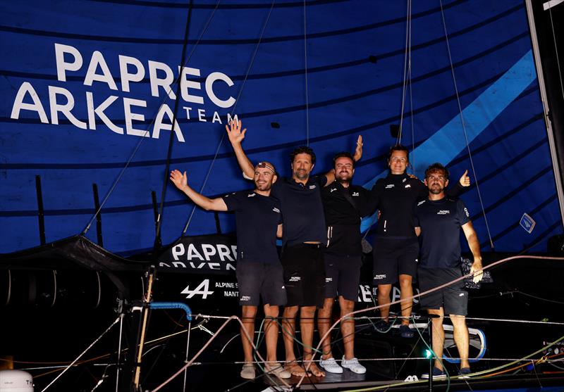 The Ocean Race Europe Leg 5 Finish in Boka Bay - photo © The Ocean Race Europe 2025