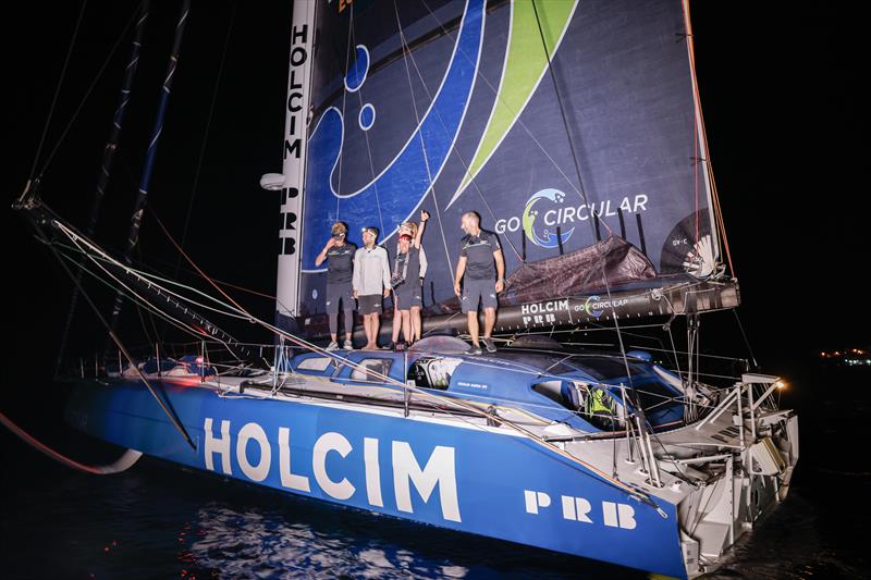 Team Holcim-PRB, skippered by Rosalin Kuiper, finish second in The Ocean Race Europe Leg 5 in Boka Bay, Montenegro - photo © Lloyd Images / The Ocean Race Europe