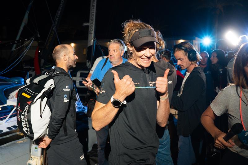Team Holcim-PRB, skippered by Rosalin Kuiper, finish second in The Ocean Race Europe Leg 5 in Boka Bay, Montenegro - photo © Adrien Nivet / polaRYSE